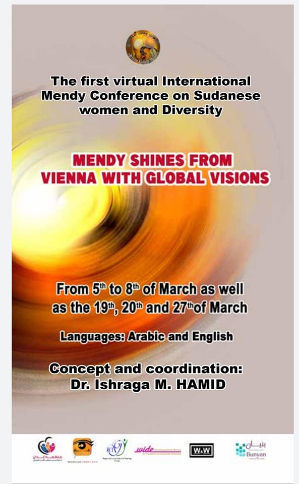 [March Events] Mendy’s 1st Virtual International Conference on Sudanese Women and&nbsp;Diversity